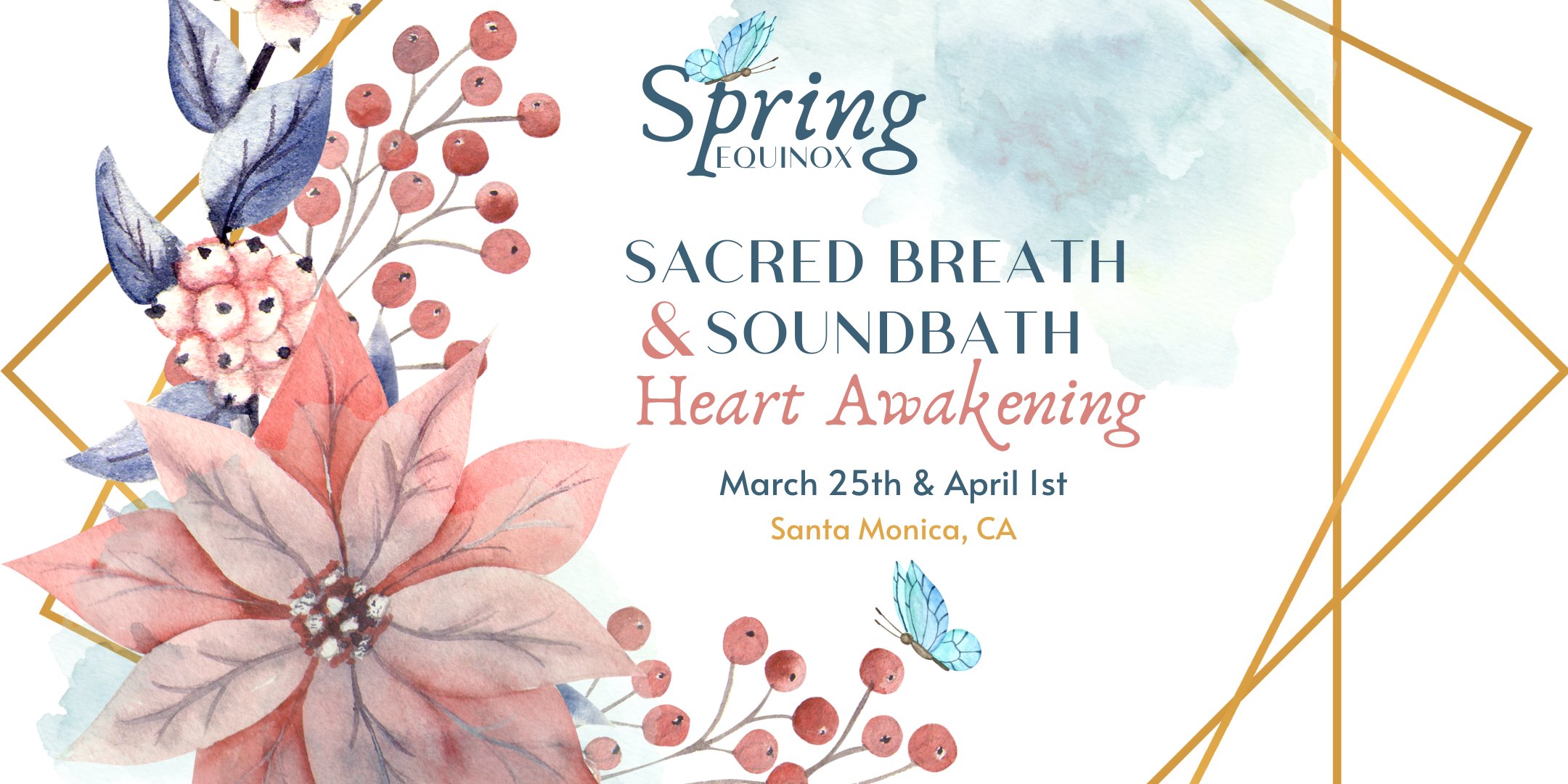 Spring Equinox Sacred Breath & Soundbath Heart Awakening